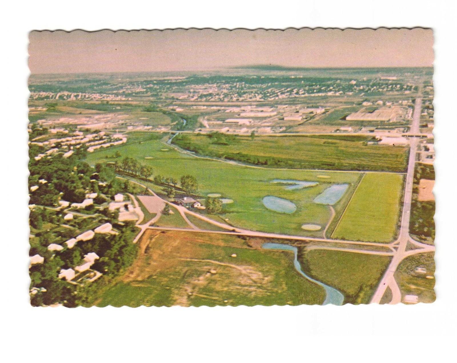 Lakeview Golf Course Ralston Nebraska Vintage postcard unposted