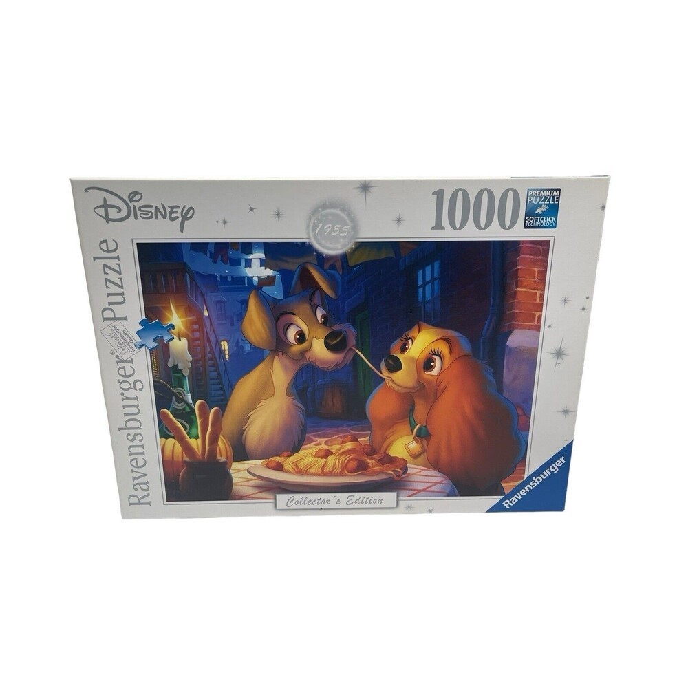 Ravensburger Disney Collector's Series Lady and The Tramp Jigsaw Puzzle 1000 Pcs