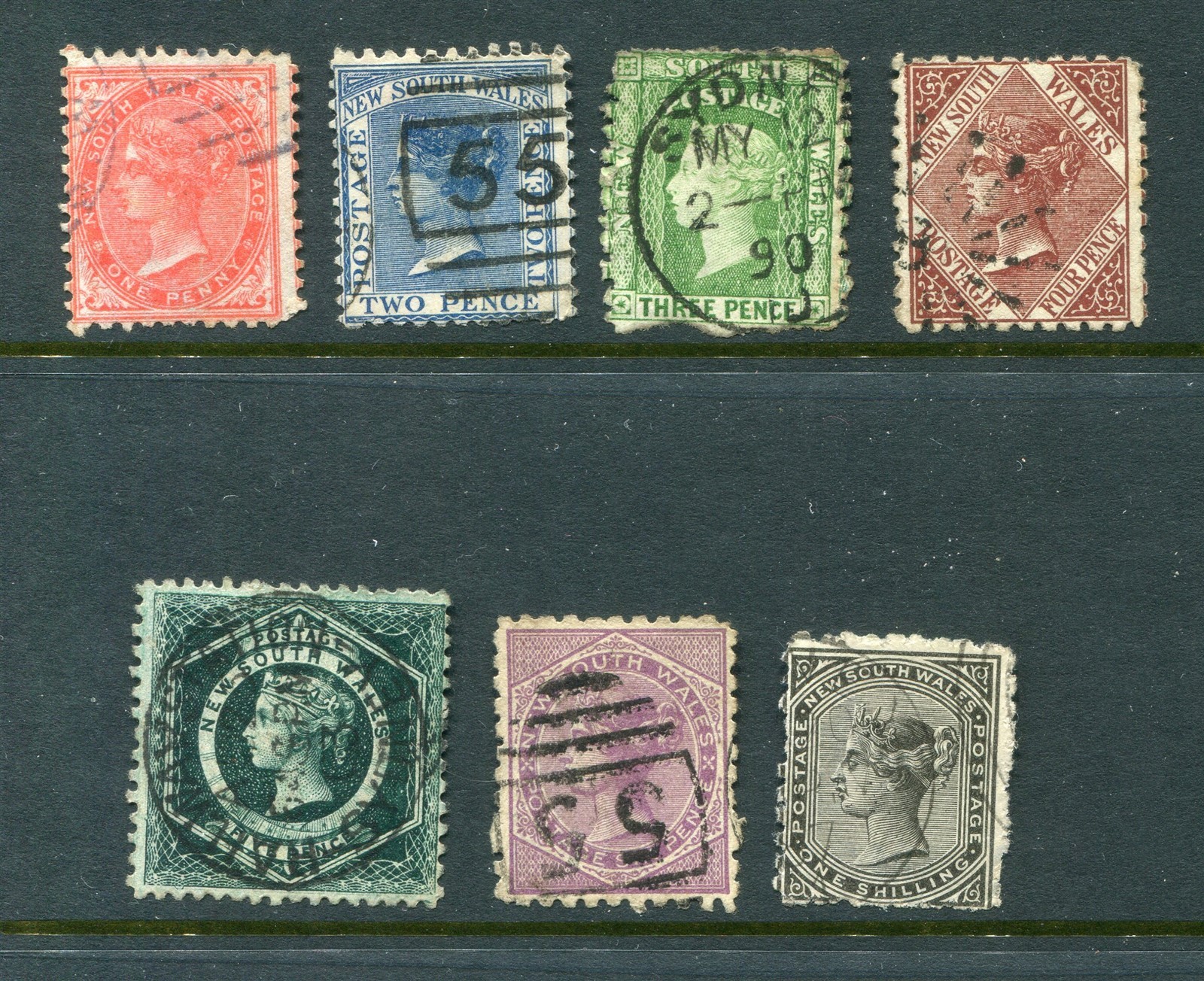 New South Wales #61-68 Victoria Short Set [Used] 