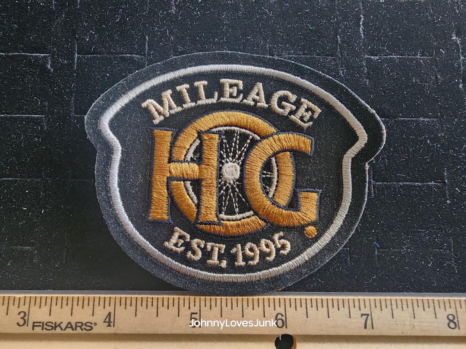 Harley-Davidson Owners Group Mileage Patch Embroidered Vest/Jacket 
