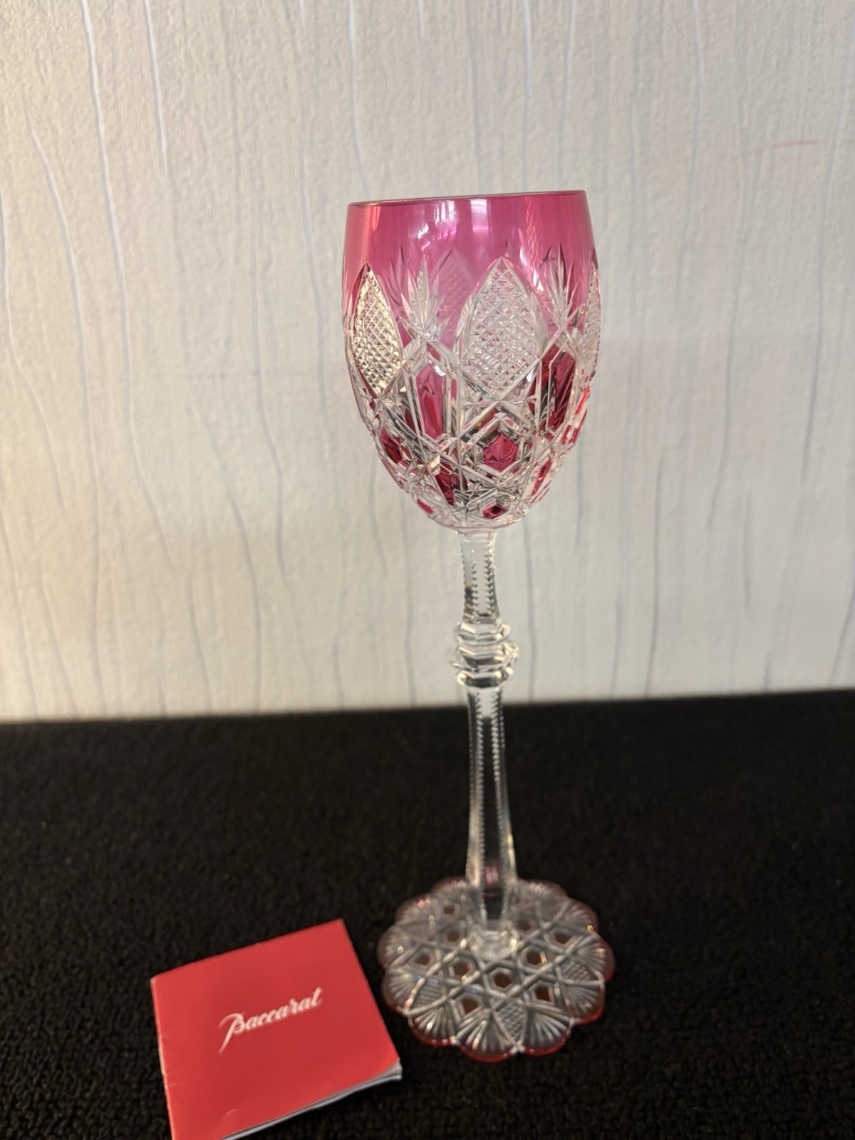 Tsar Red Wine Glass Made Of Baccarat Crystal