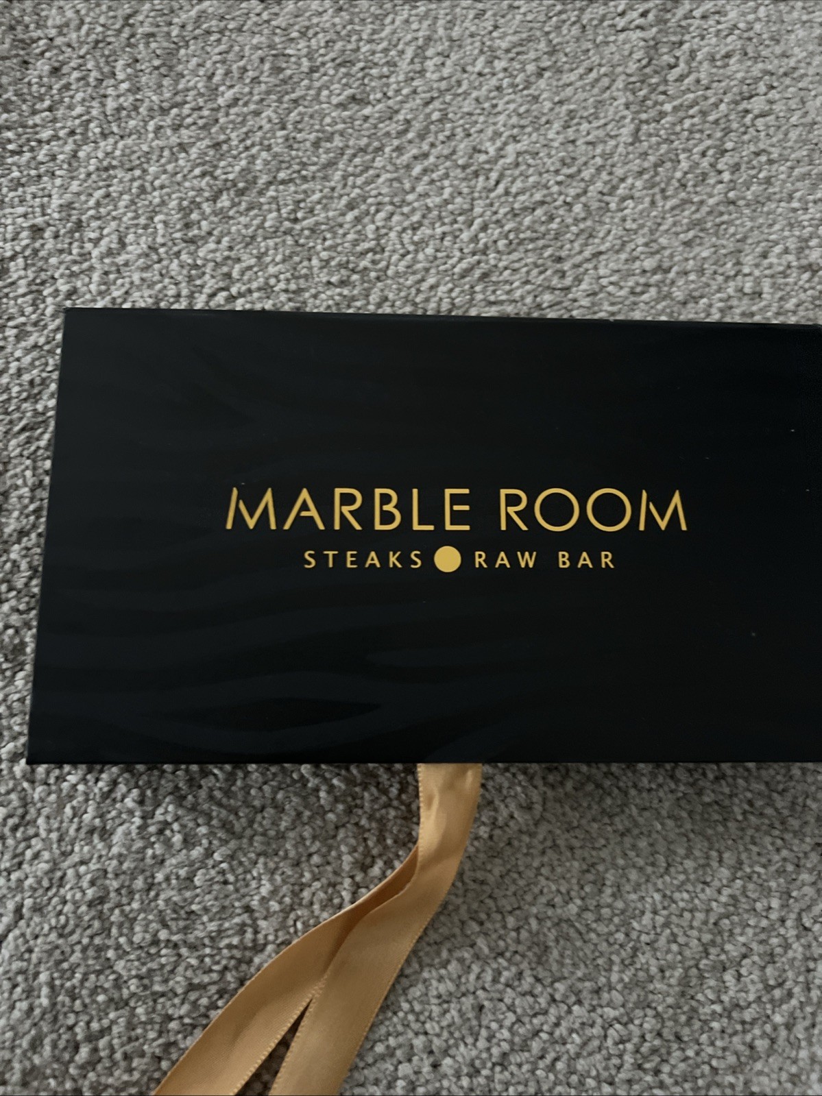 Marble Room Steakhouse Gift Card - $100
