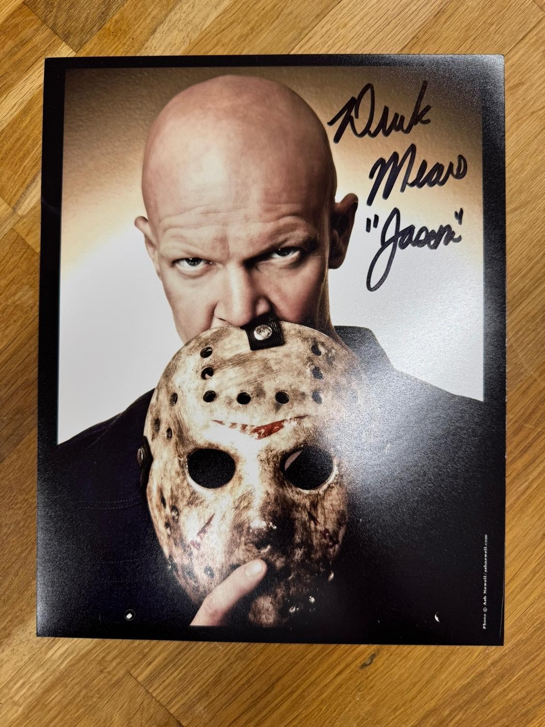 Derek Mears Signed Photo as Jason (Friday the 13th) Autograph Horror