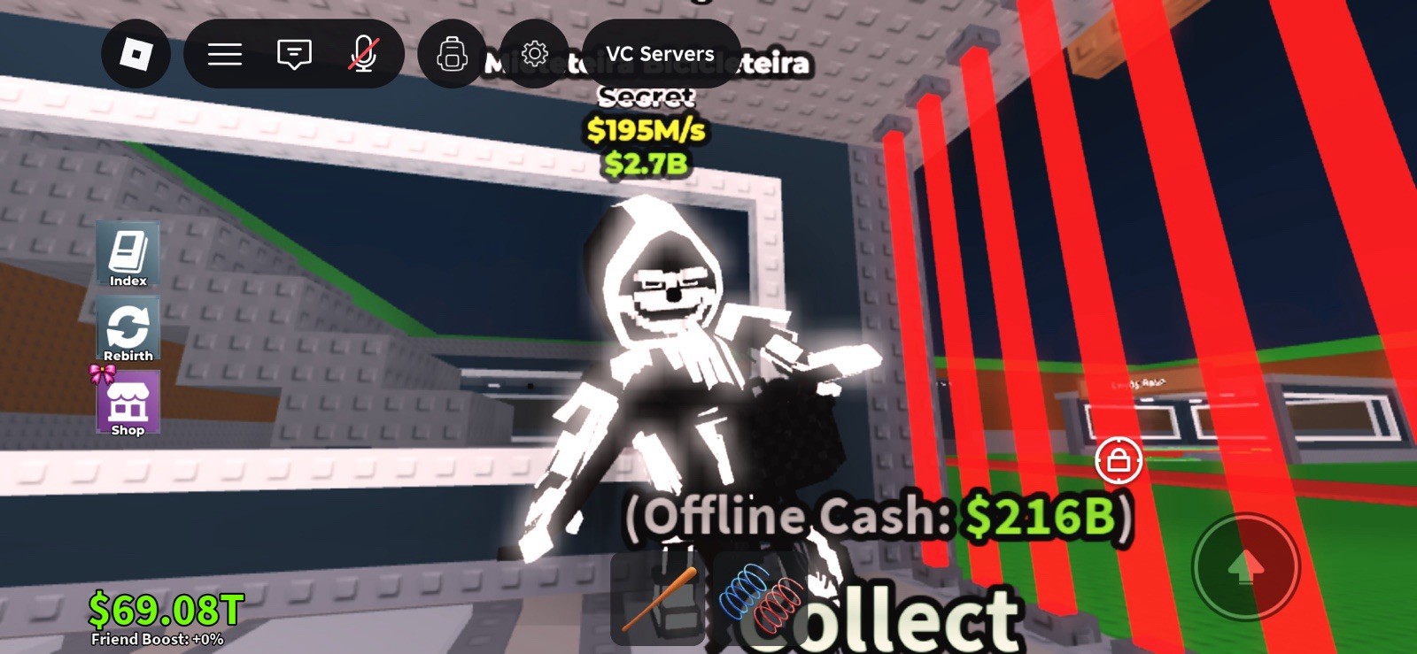 VC Servers Secret Game Item Asset Virtual Collectible for Roblox In-Game Use