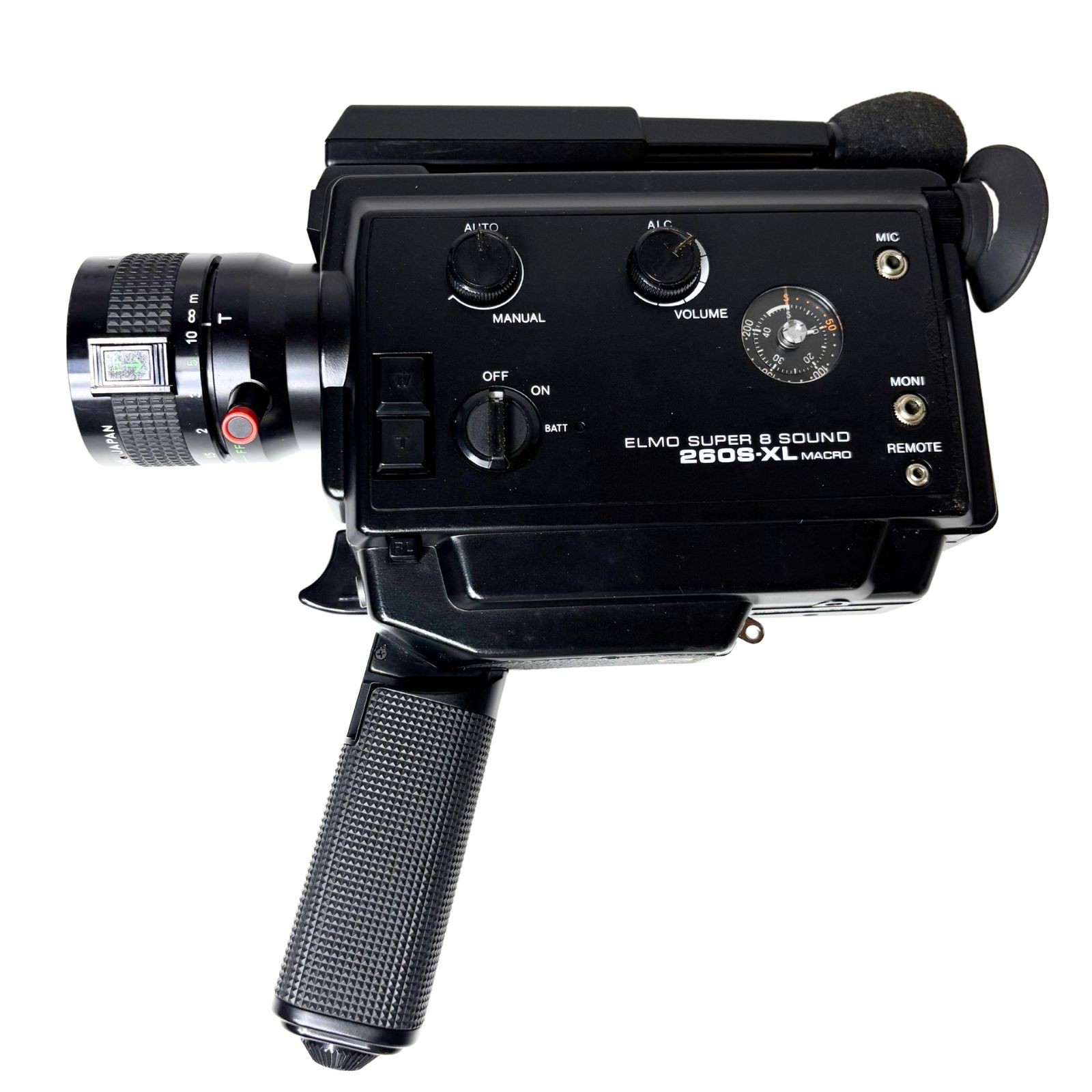 Elmo 260S-XL Macro Super 8 Sound Movie Camera With Case Untested