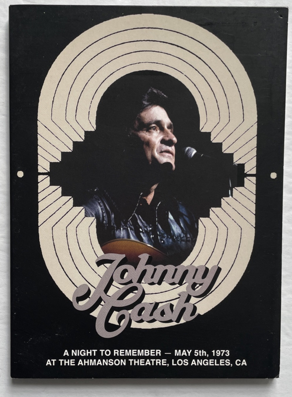 Johnny Cash 'A Night To Remember' DVD May 5th, 1973 Ahmanson Theatre LA, CA