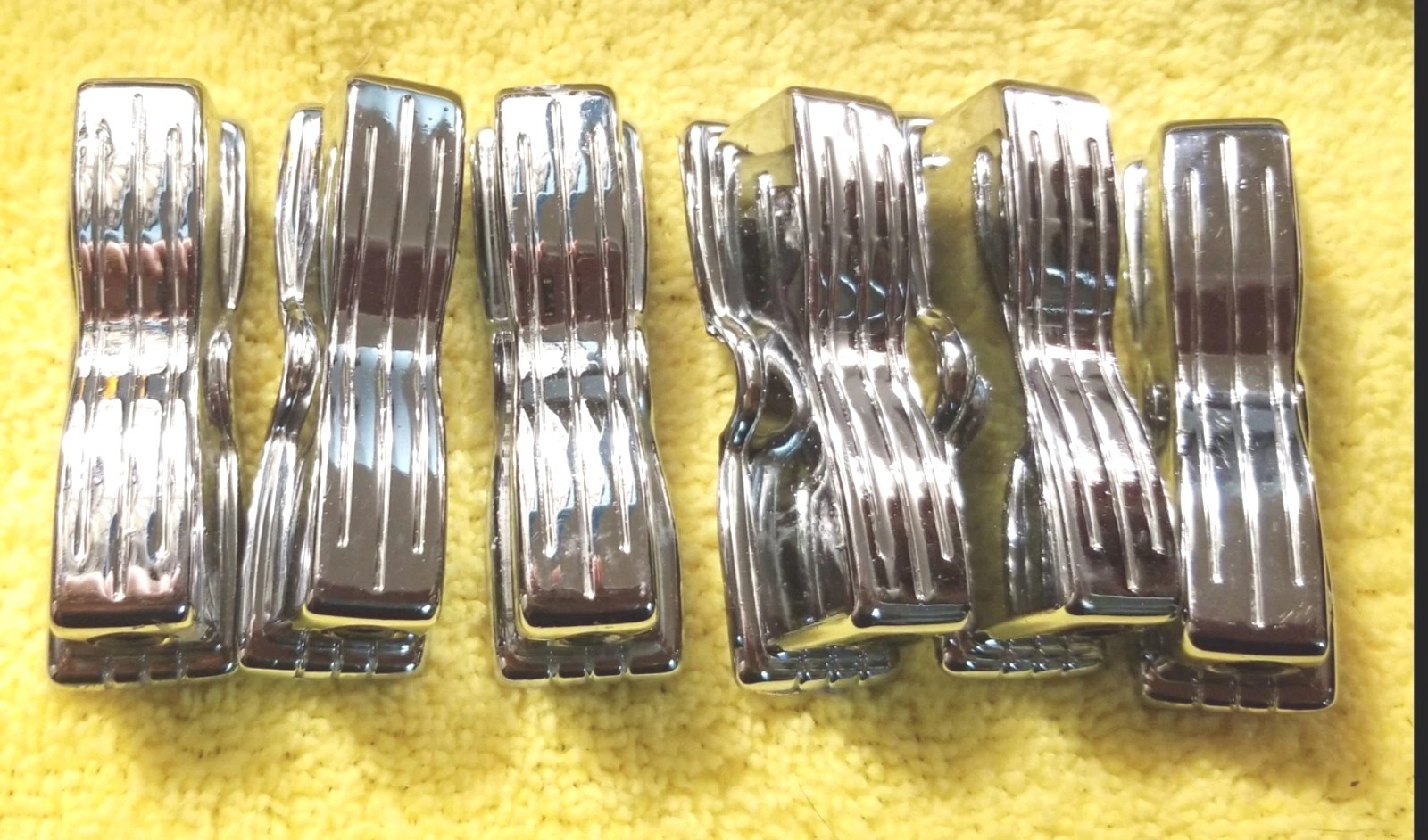 LUDWIG Vintage BOWTIE LUGS,  60s-70s Lot Of 6!!  CLEAN 