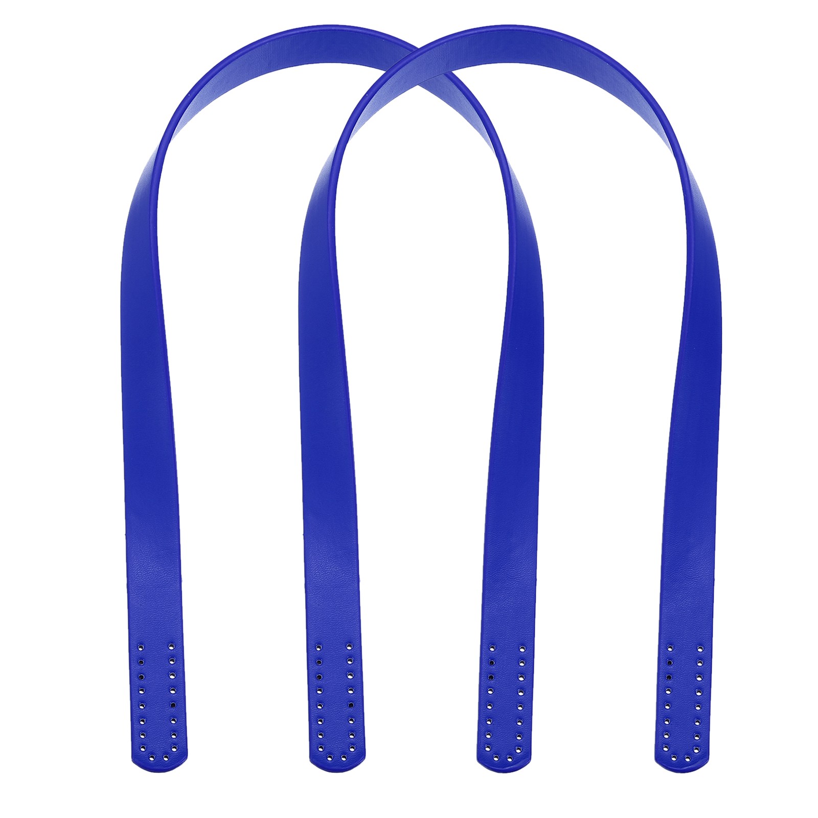 2pcs 24 Inch Leather Purses Straps Handbag Belt Band Bag Handles, Blue