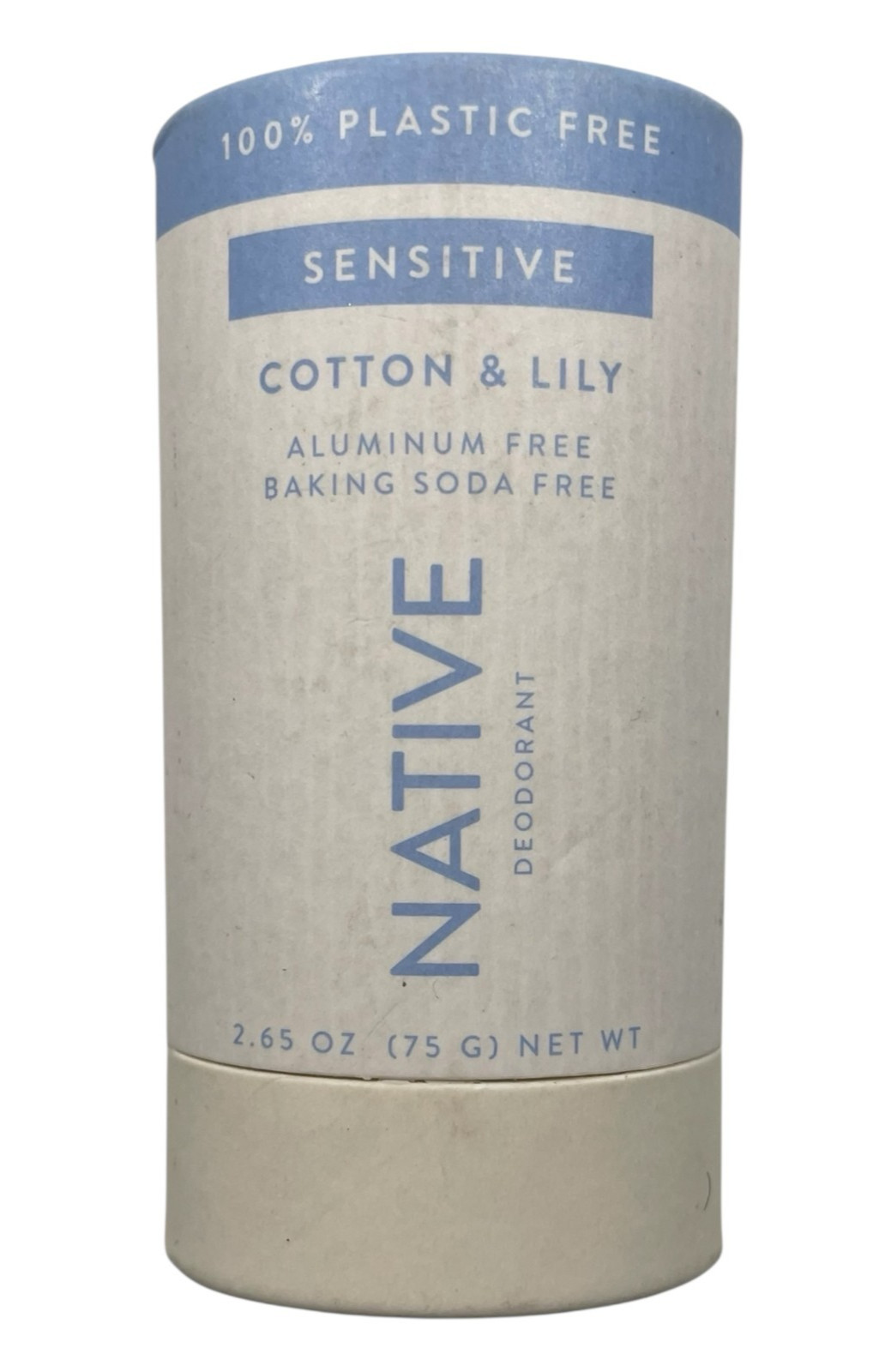 Native Sensitive Deodorant - Cotton & Lily - Aluminum Free - 2.65 oz