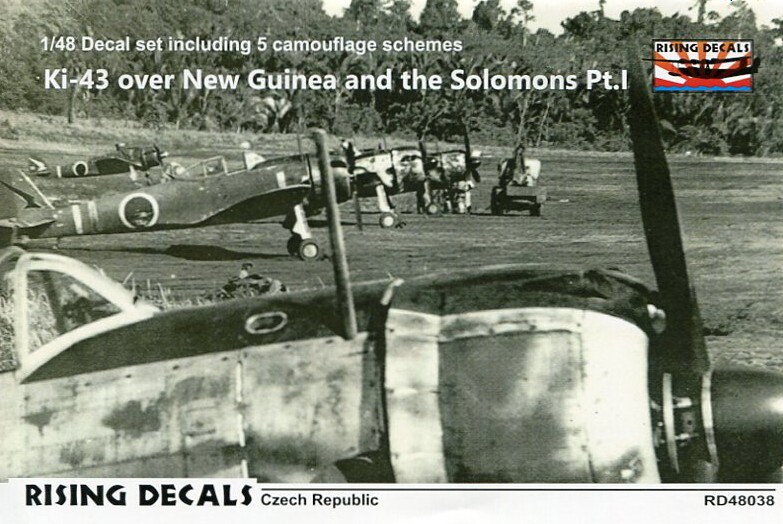 1/48 Rising Decal New Guinea/Solomon Air Battle Type 1 Fighter Hayabusa Pt.1