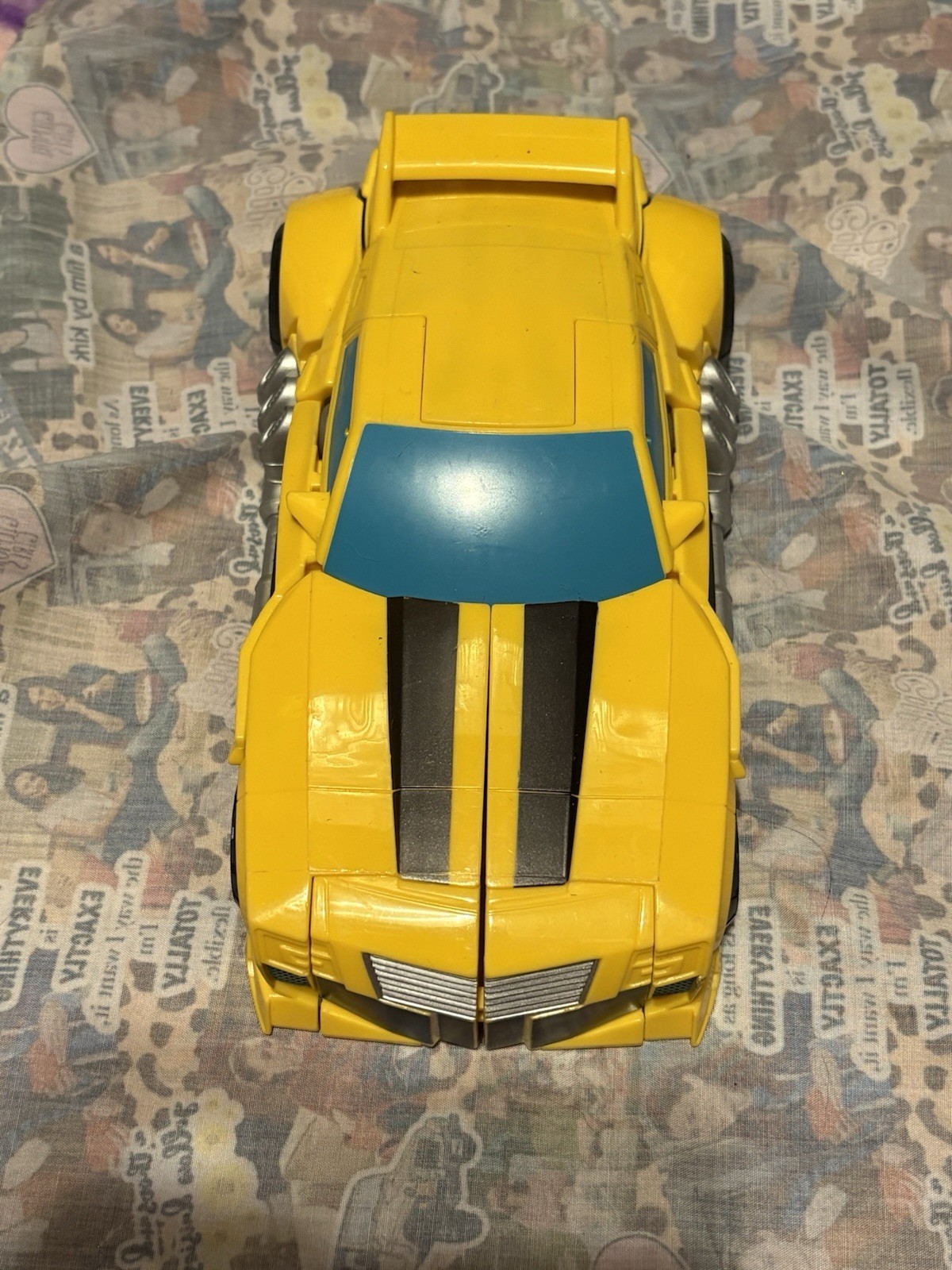 Transformers Bumblebee Yellow Robot Car 
