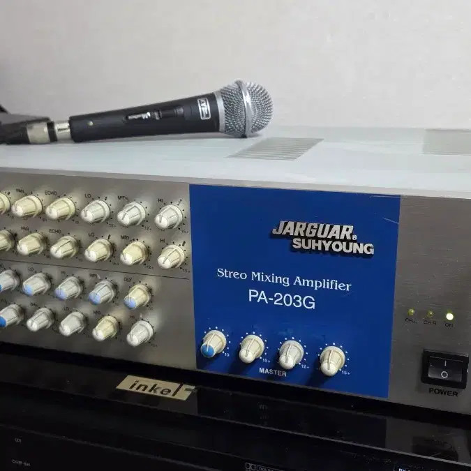 Jarguar PA-203G Stereo Mixing Amplifier for Karaoke/Audio