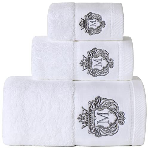 Luxury Bathroom Super Soft and Highly Absorbent Premium 100% Cotton White-m