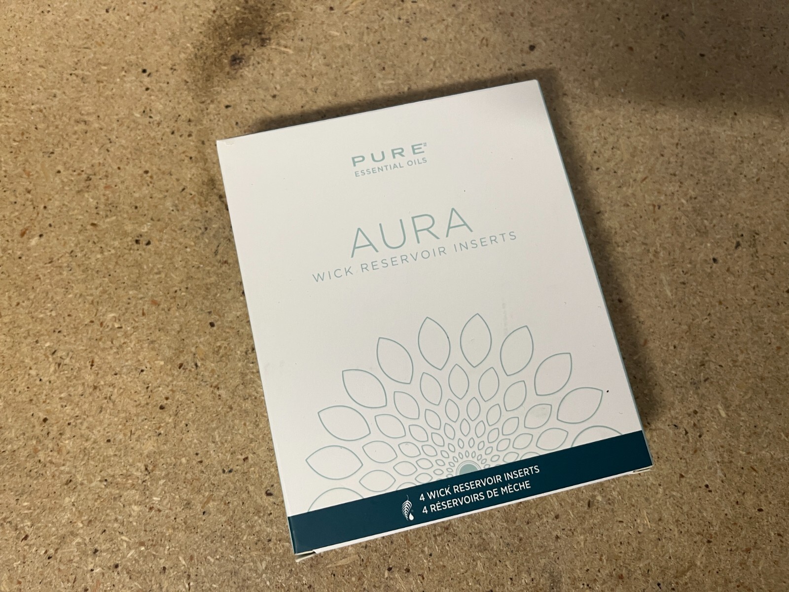 Aura Wick Reservoir Inserts Pure Essential Oils for Refill 4 Pack C26