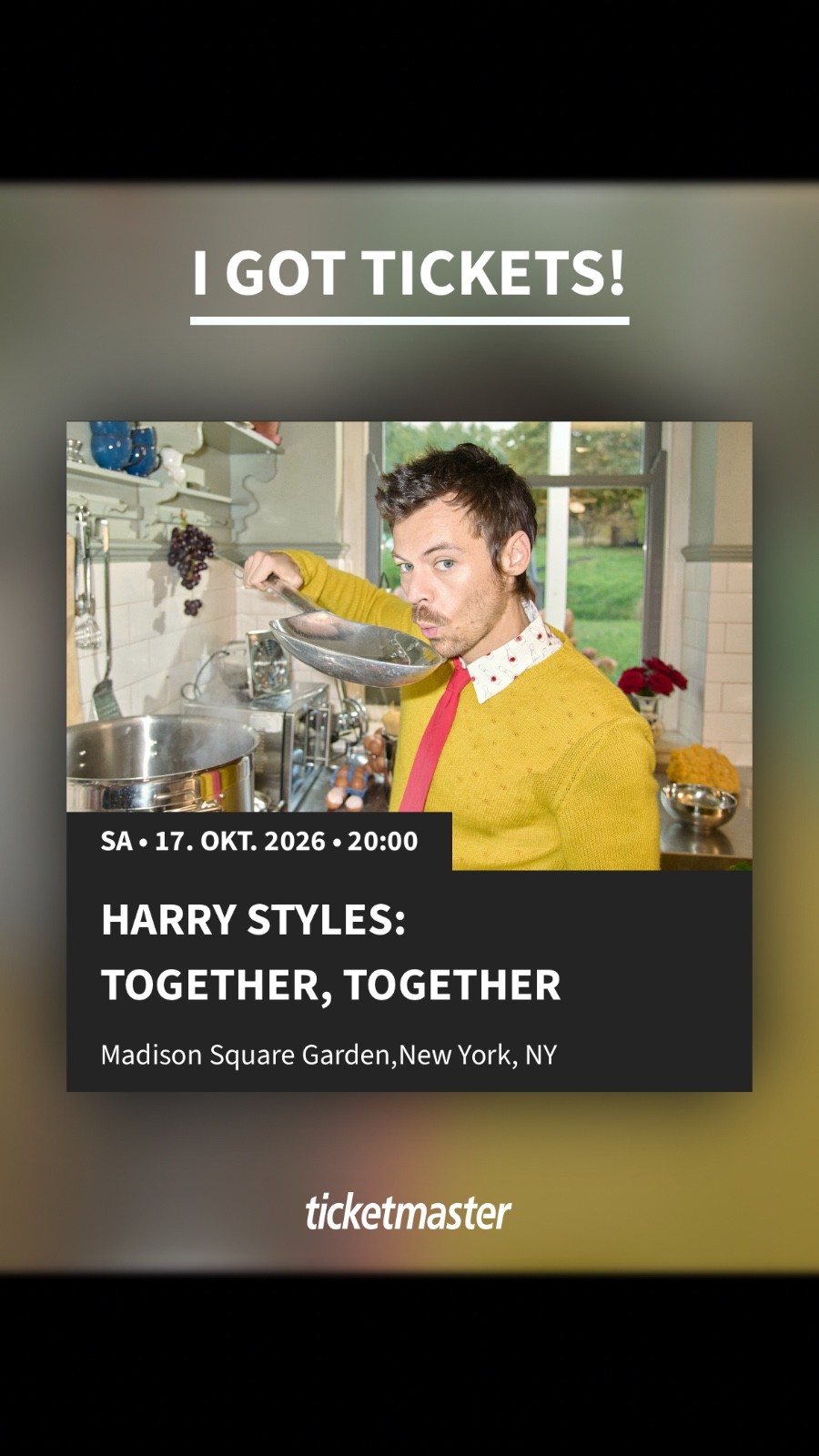 harry styles madison square garden tickets 2026