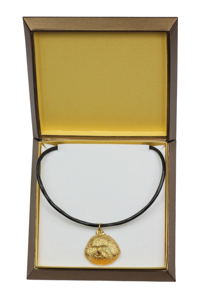 Bichon Frise, Curly Bichon, Tenneriffahündchen - Dog Collar IN Geschenkbo