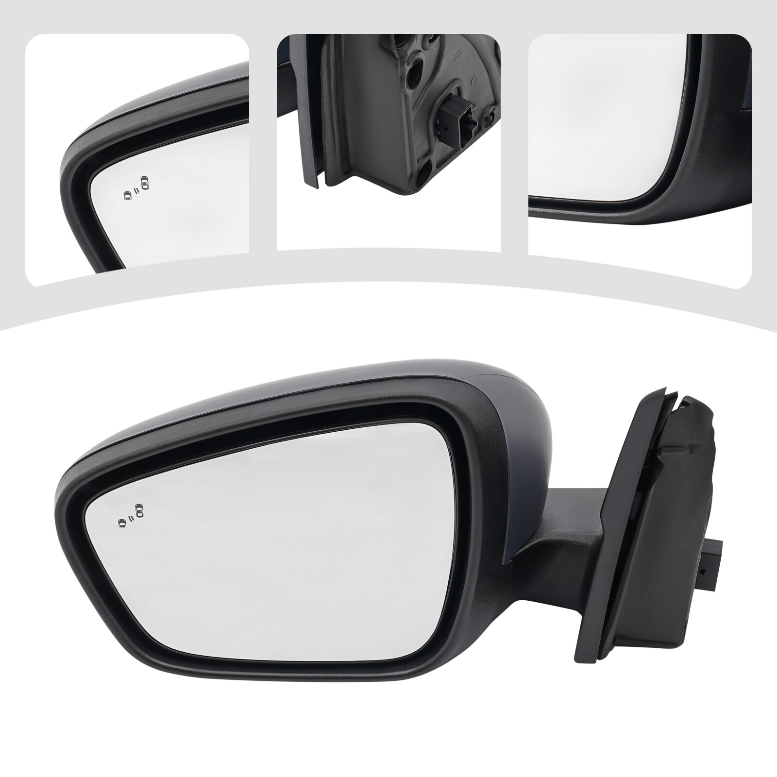 Left Driver Side Door Rear View Mirror-Heated for 2020-2023 Ford Escape