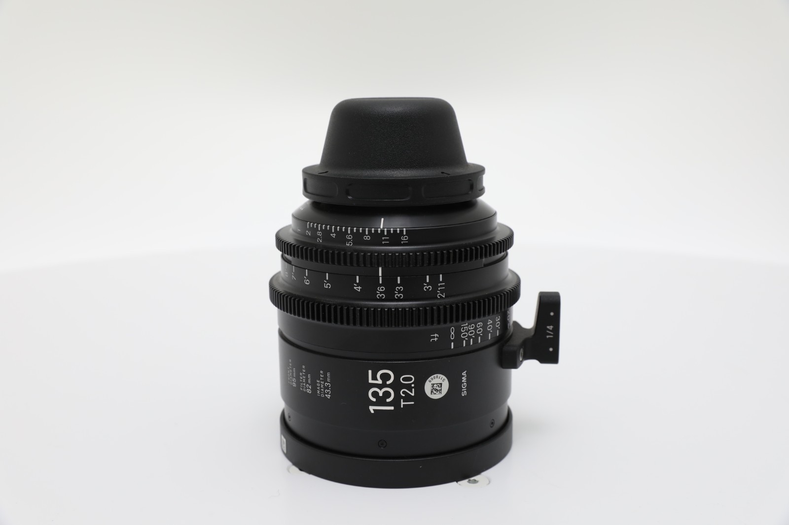 Sigma Cine 135mm T2.0 FF Prime w/ i Technology (PL) - Excellent Condition