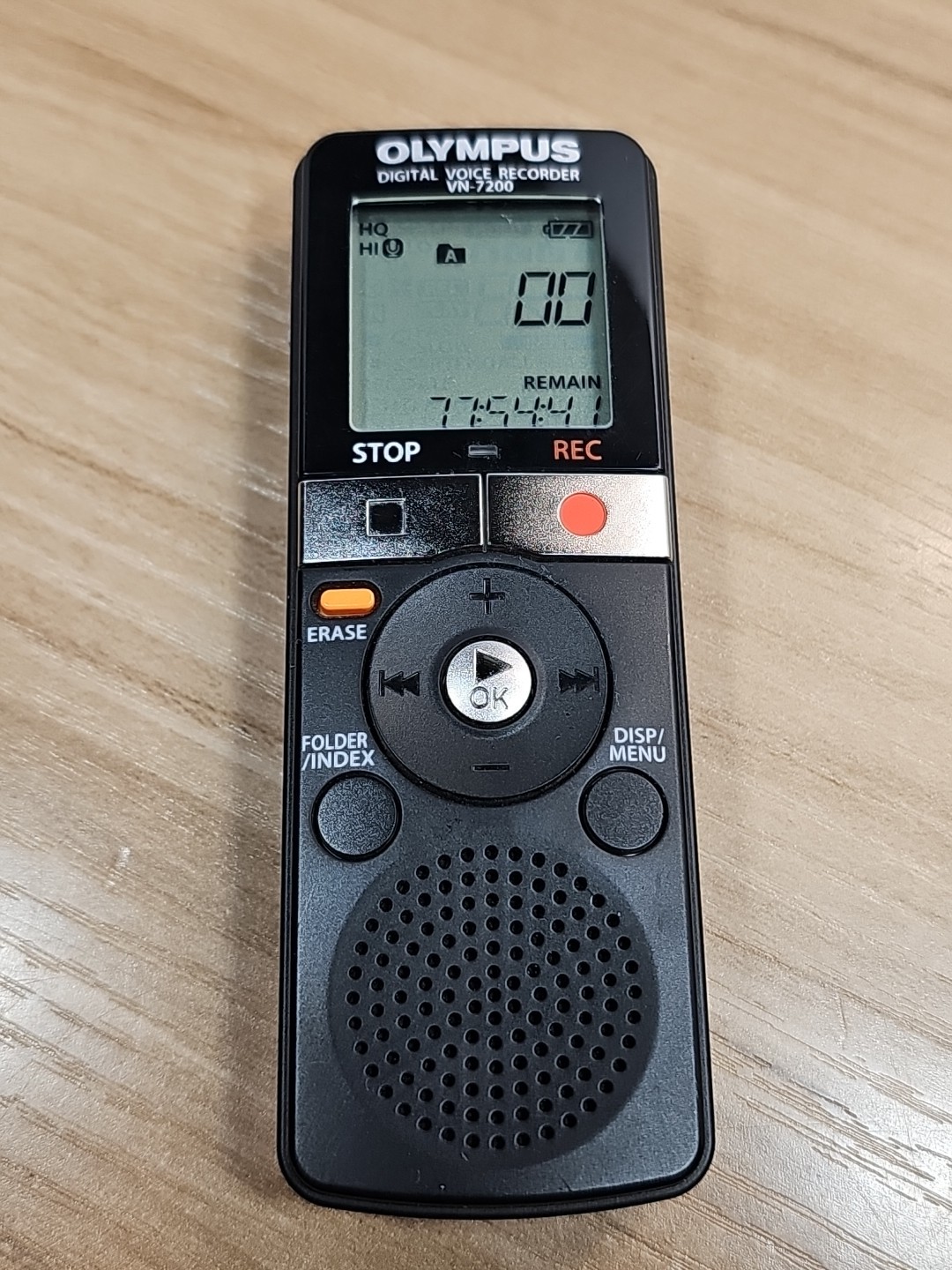 Olympus VN7200 Handheld Digital Voice Recorder Test Worked