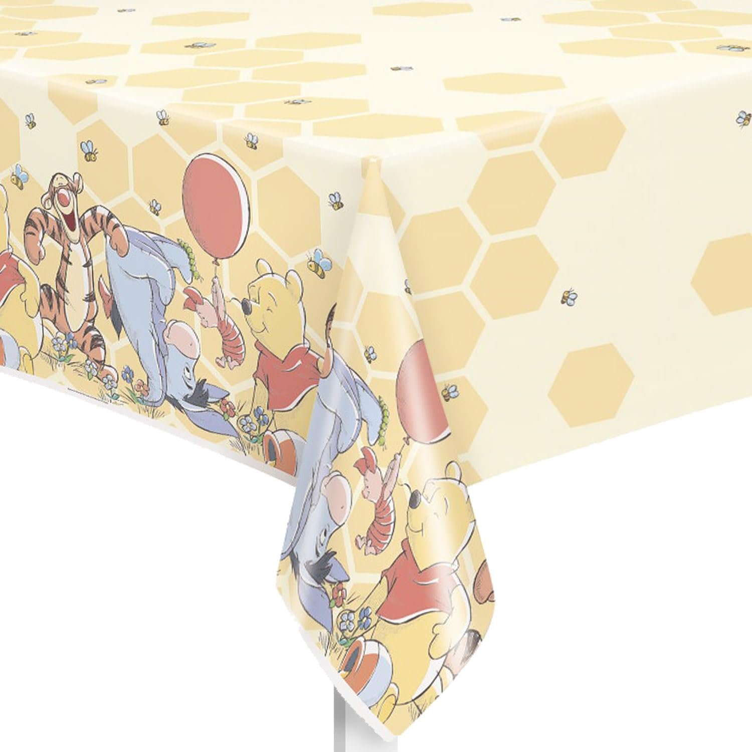 Disney Winnie the Pooh Table Cover 54" x 84" (1 Ct) Party Decor