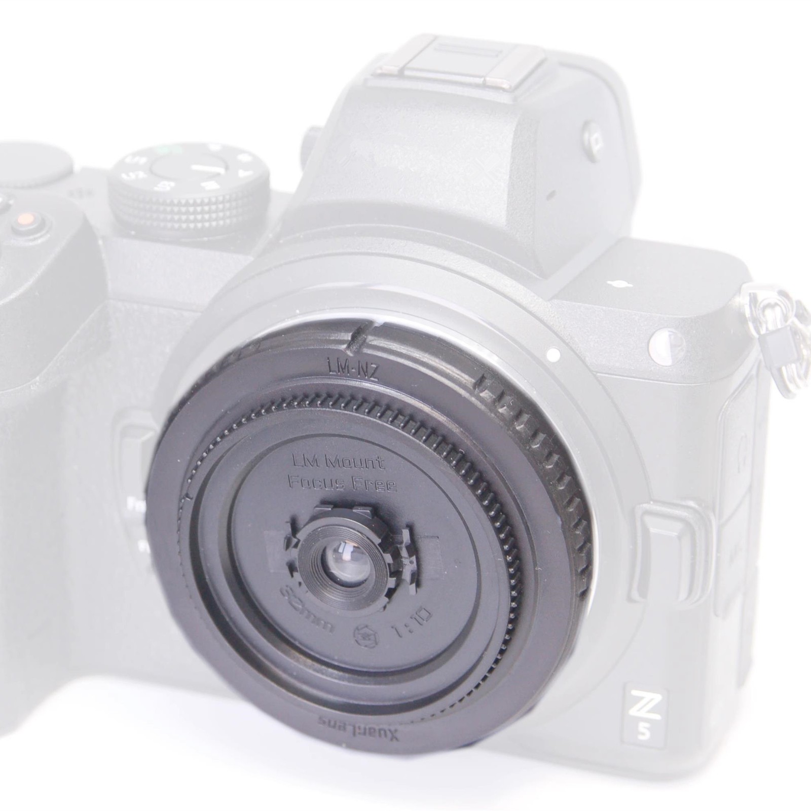 1*Ultra Thin Wide-angle Free Focus Lens 32mm F10 Pan-focus Mount For Nikon Z