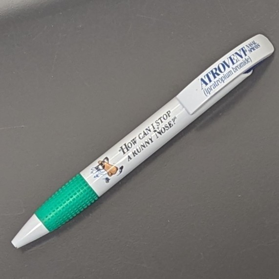 Drug Rep Pharmaceutical Promo ATROVENT Advertising Pen