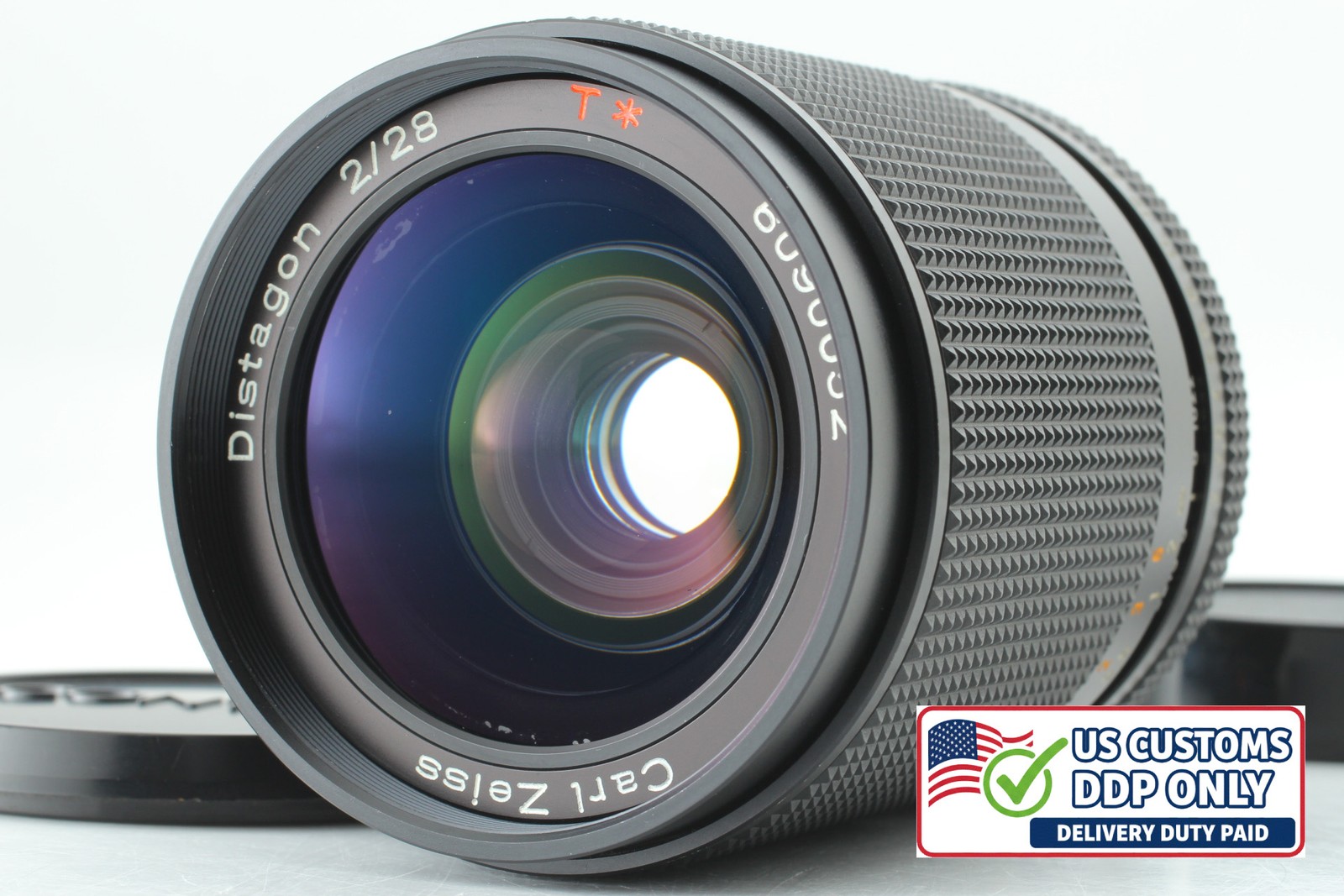 【 MINT 】 Contax Carl Zeiss Distagon 28mm f/2 AEG Lens C/Y From JAPAN