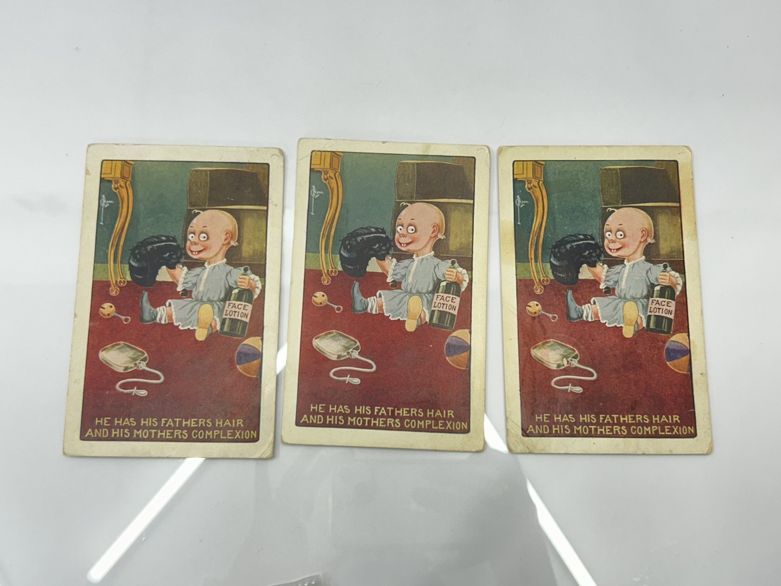 3 Vintage Postcard 1900s- Posted