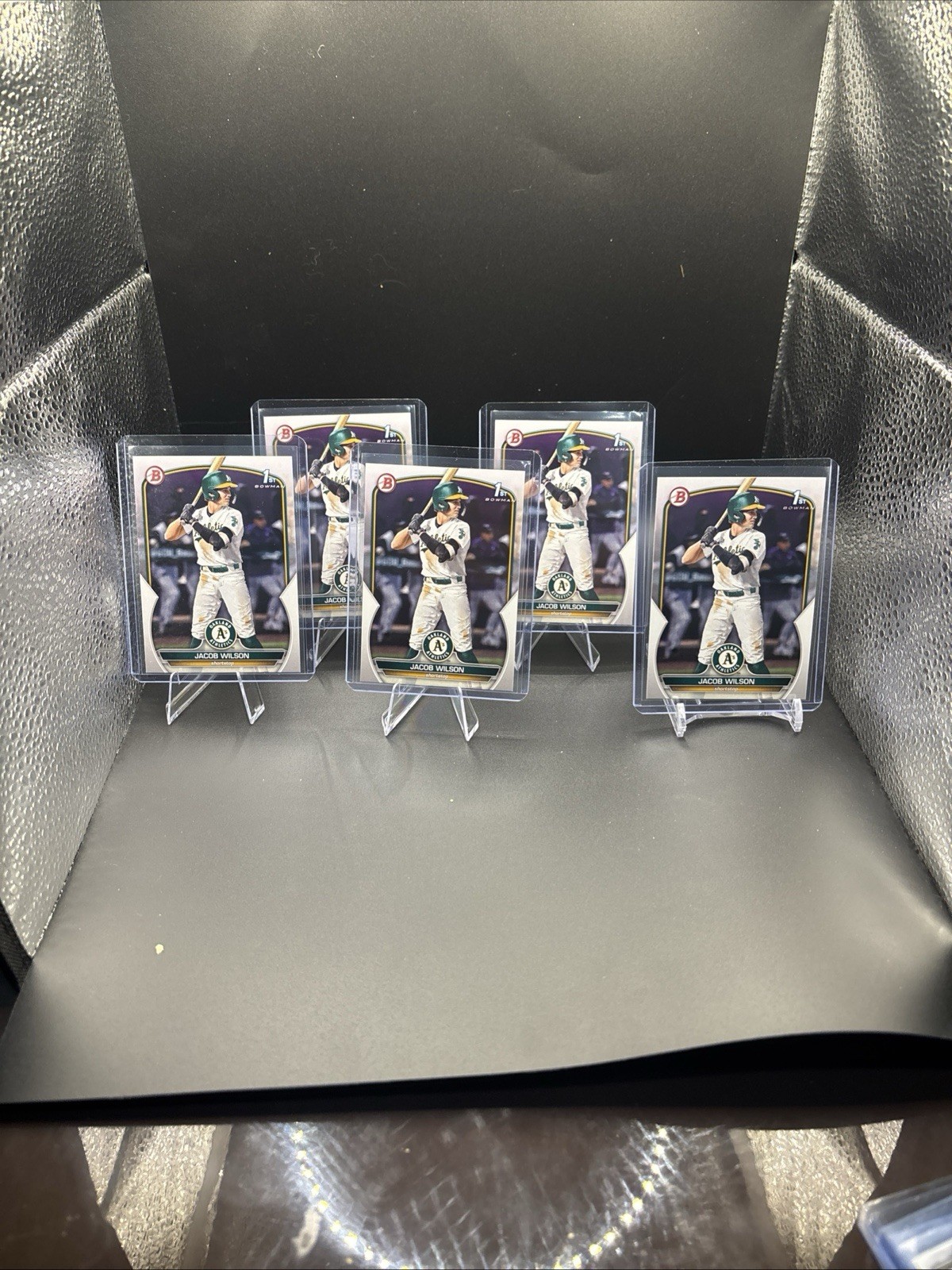 2023 Bowman Draft - Jacob Wilson Paper Lot - 5 Total Cards