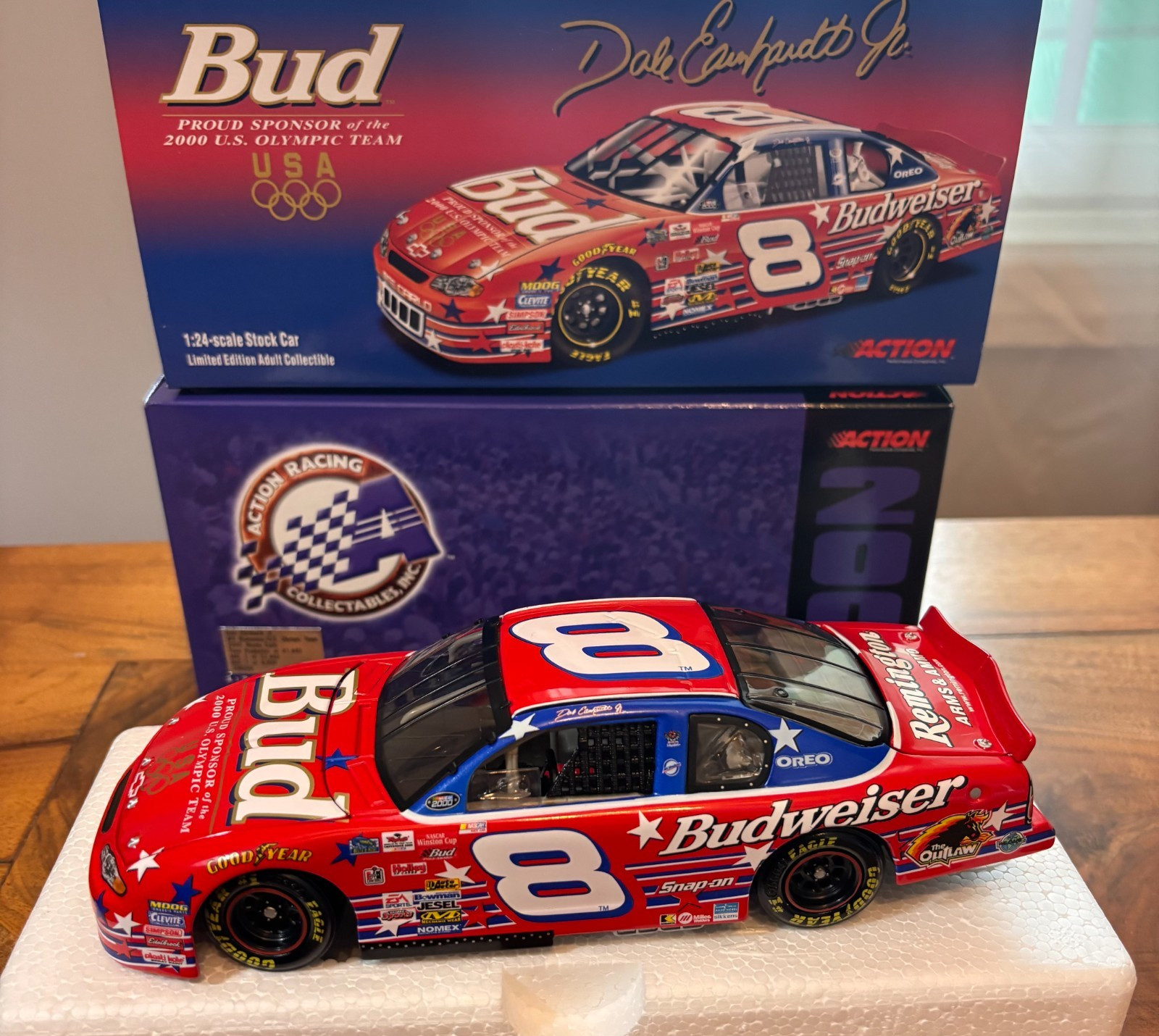 Dale Earnhardt Jr 1/24 Diecast #8 Budweiser U.S. Olympic Team 2000 Monte Carlo