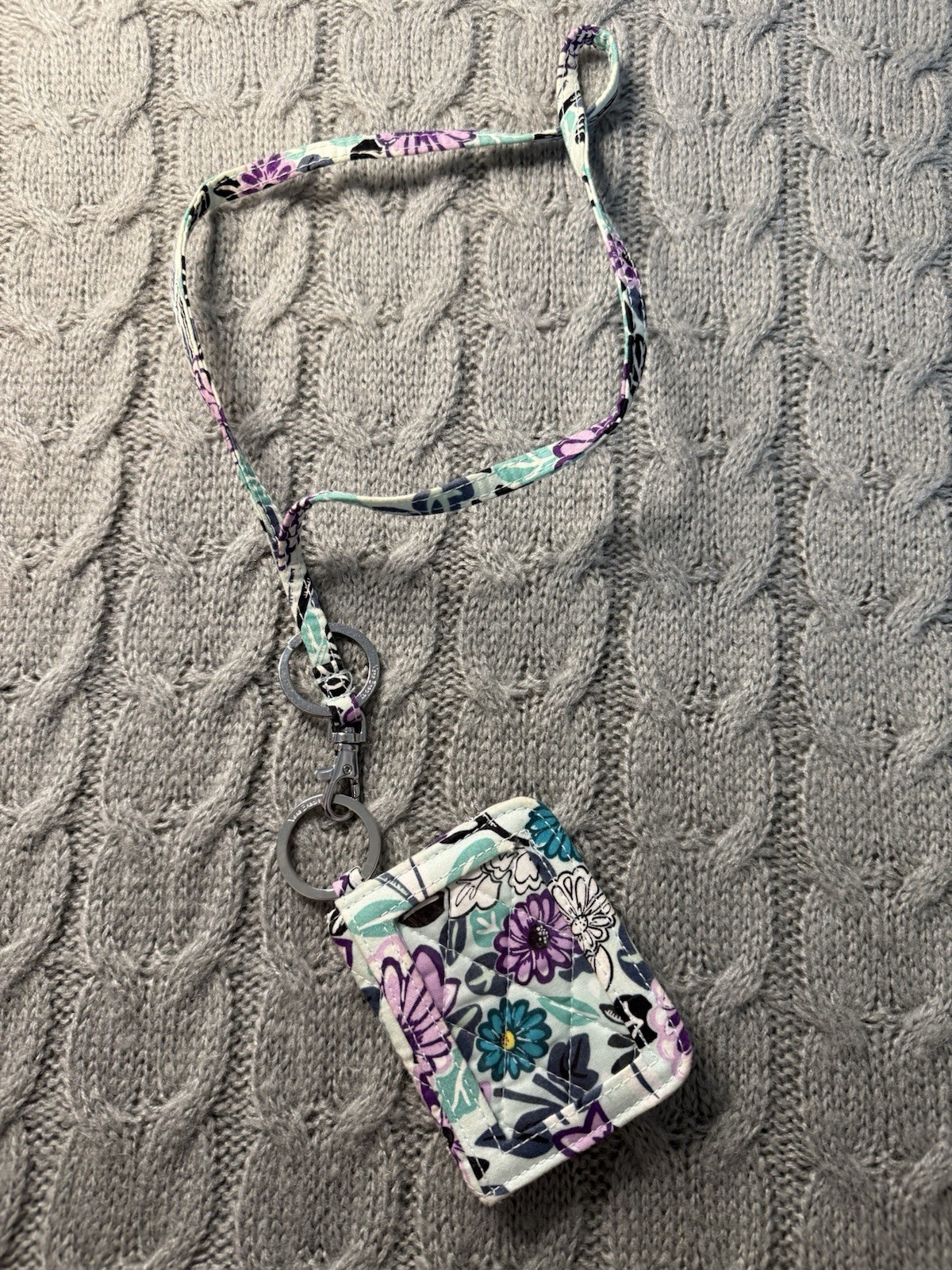 Vera Bradley RFID Lanyard Wallet