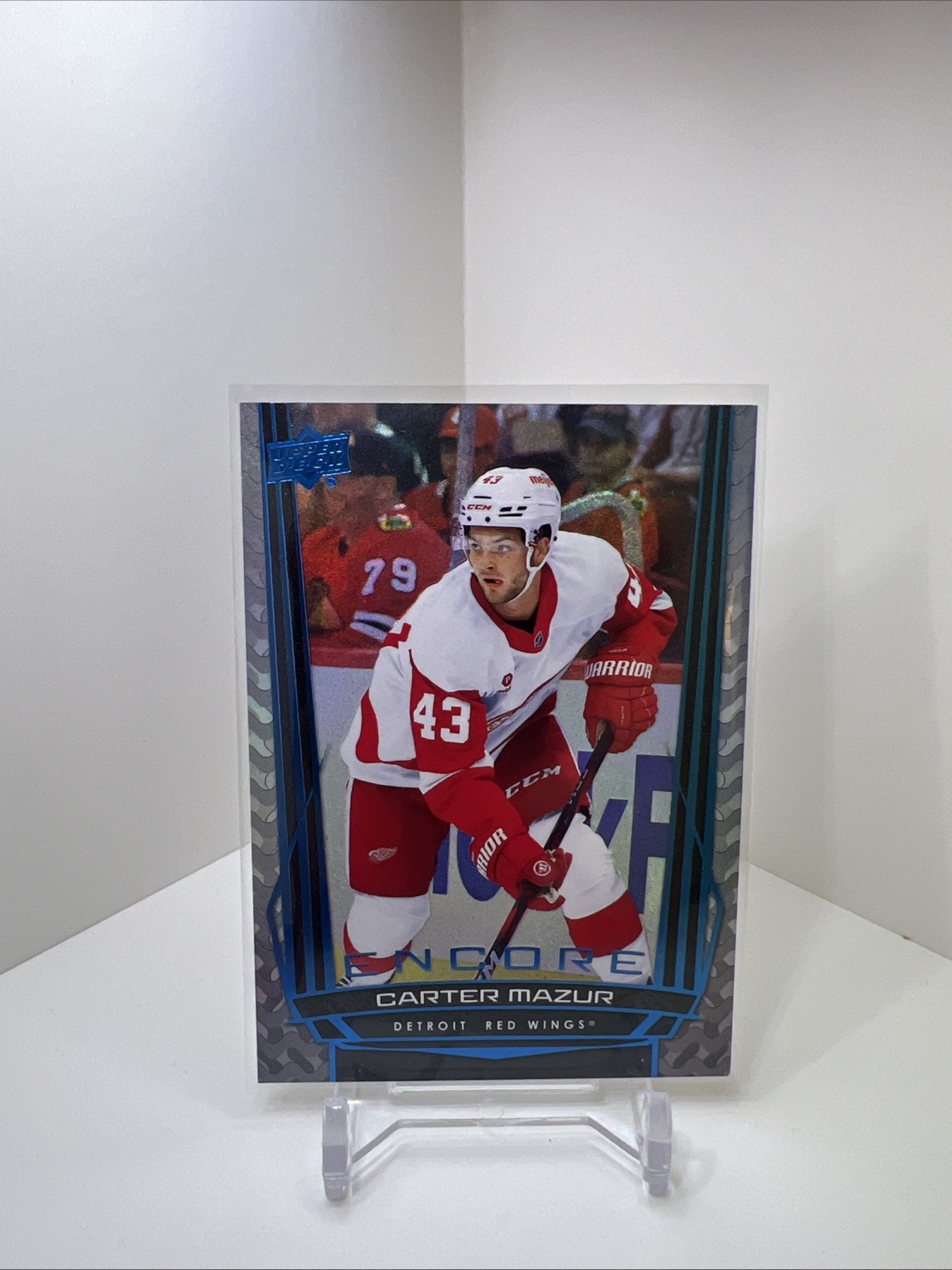 2025-26 Upper Deck Series 2 Blue Encore Carter Mazur