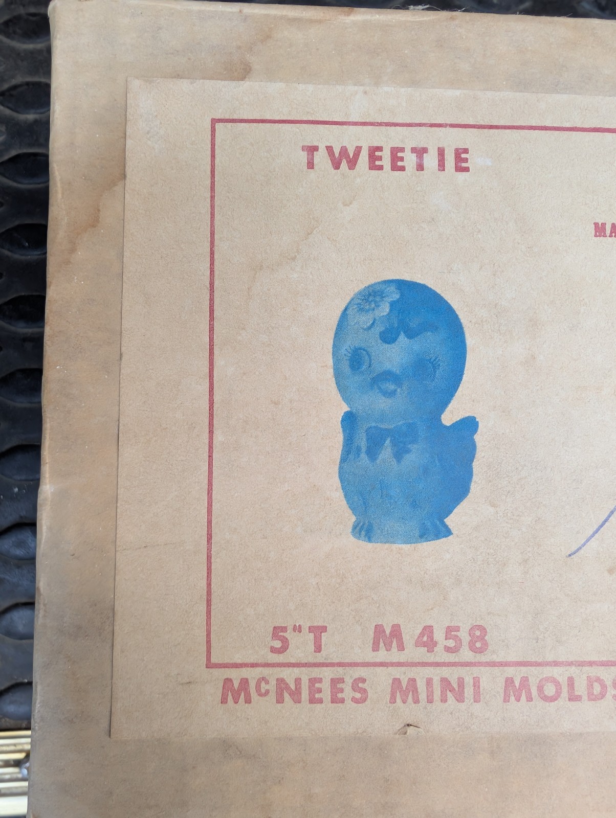 Tweetie Tweety Bird New In Box  Vintage Slip Casting Ceramic Mold