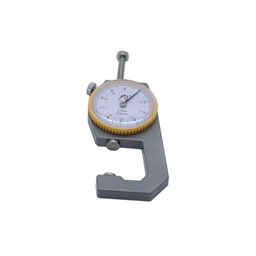 Dial Thickness Gauge 0-20mm | Precision Round Reading Indicator Measuring Tool 