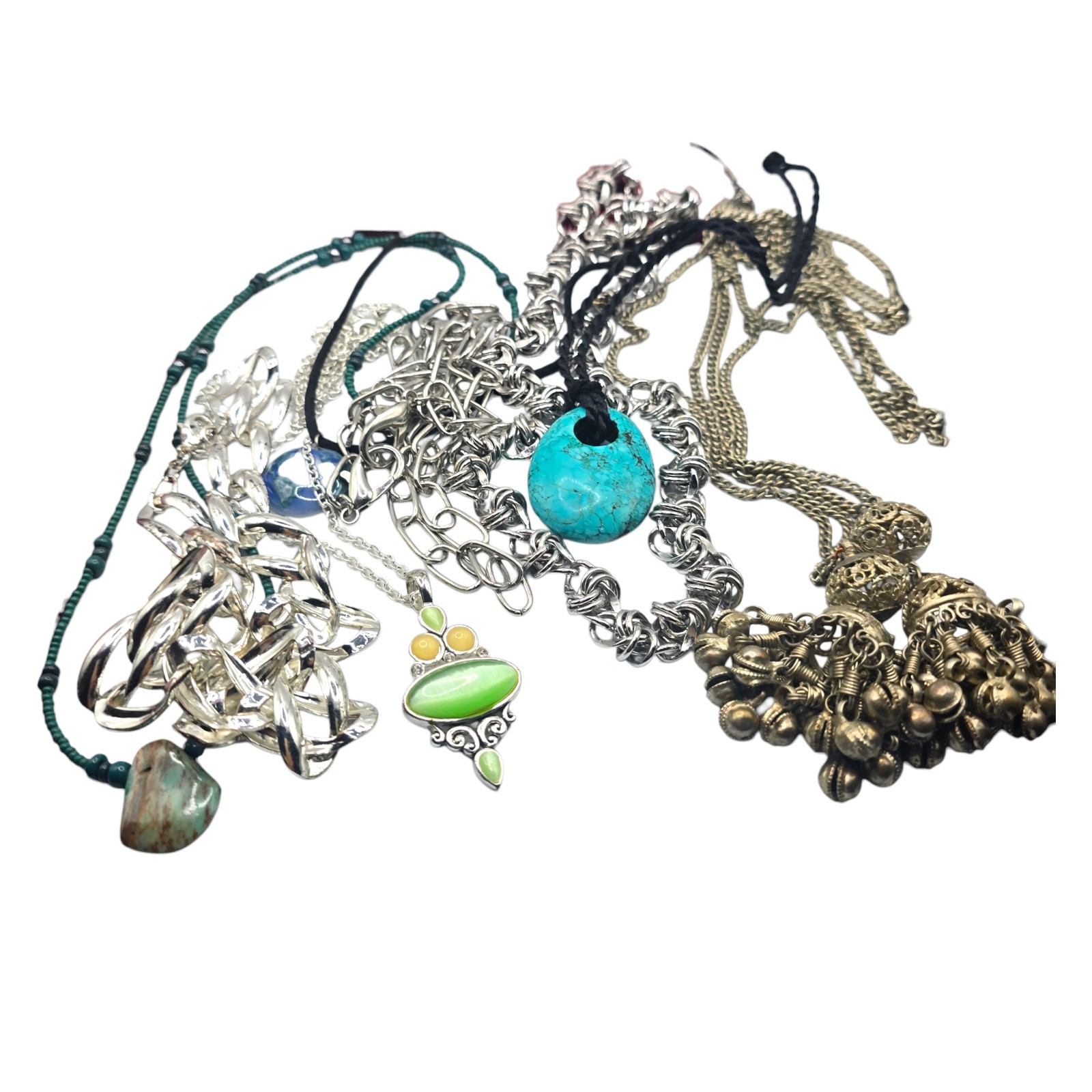 Lot Jewelry Junk Craft Vintage To Modern Mixed Approximately 1 Lb SKU 3083 READ