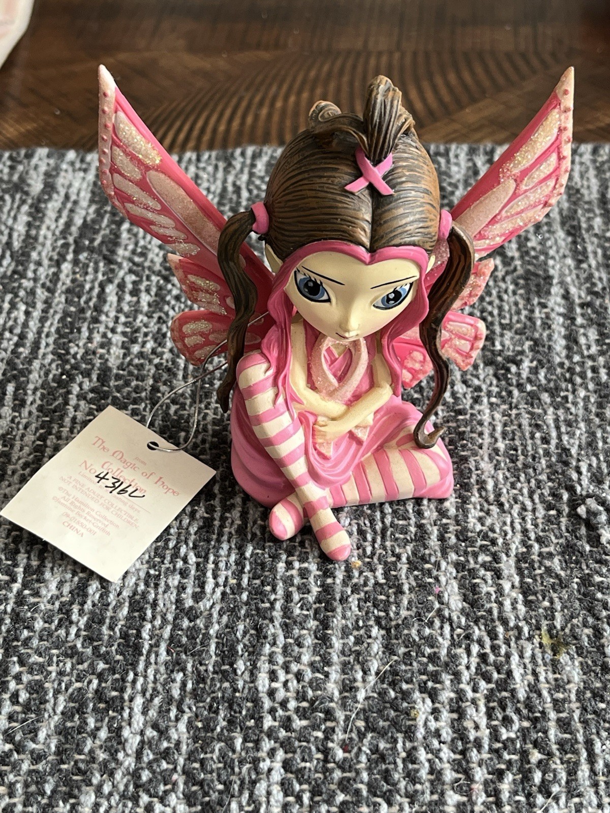 Magic of Hope Fairy by Jasmine Becket-Griffith LIMITED ED Breast Cancer 4316C