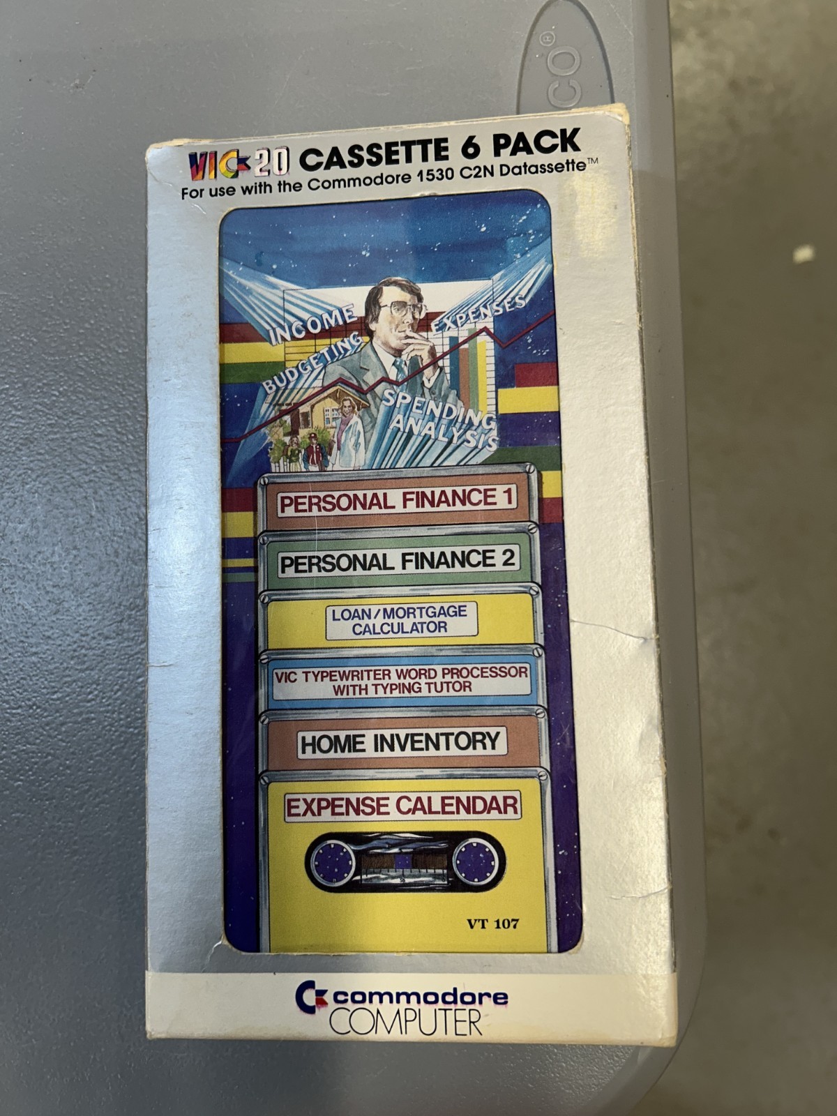 Commodore Vic-20 Cassette 6 pack Finance Edition