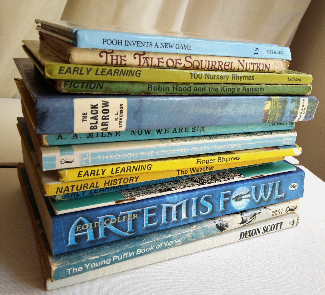 Joblot 14 vintage childrens books Ladybird Puffin Beatrix Potter Pooh bundle