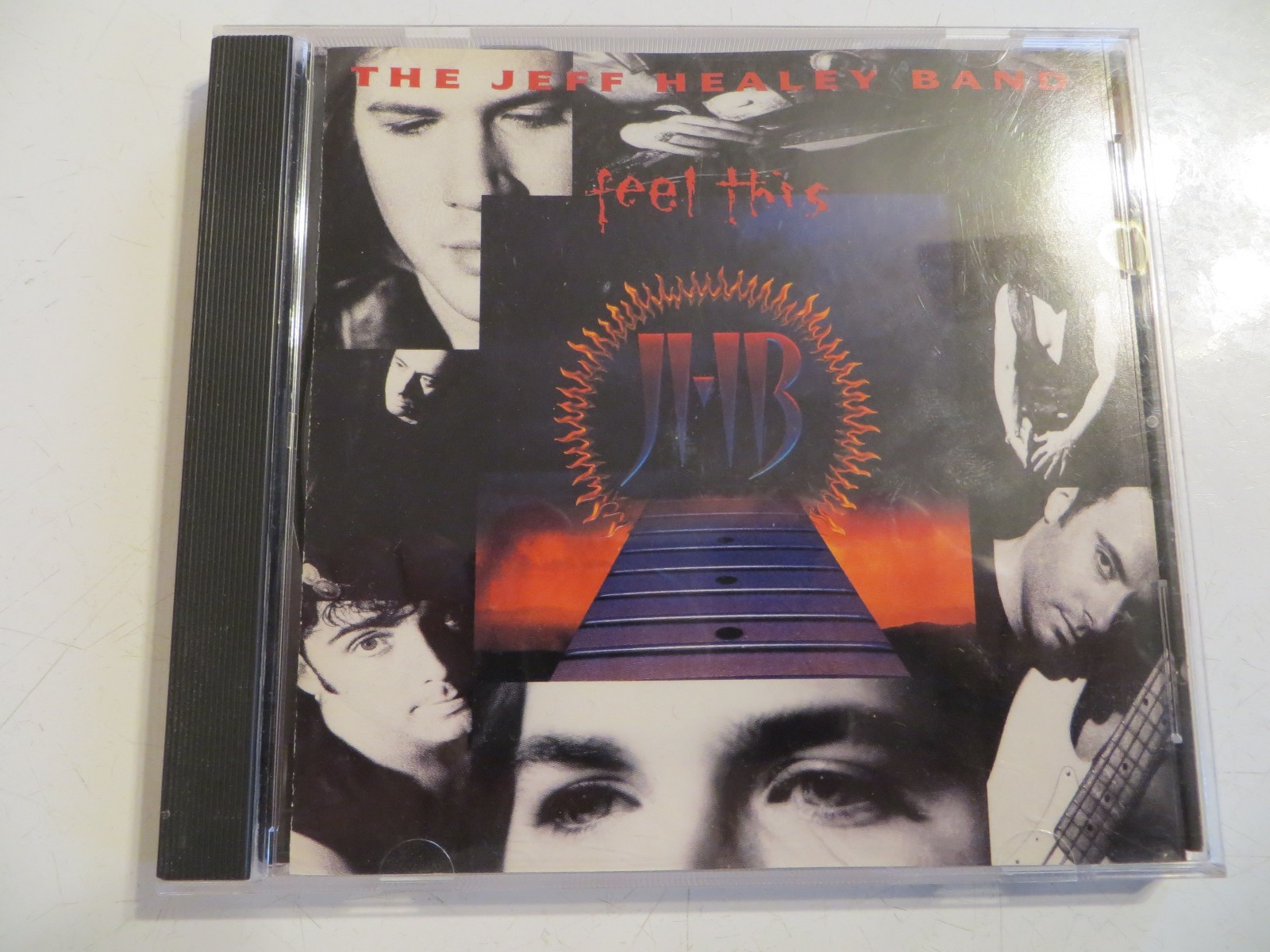 The Jeff Healey Band – Feel This - CD 1992 Arista - Blues Rock