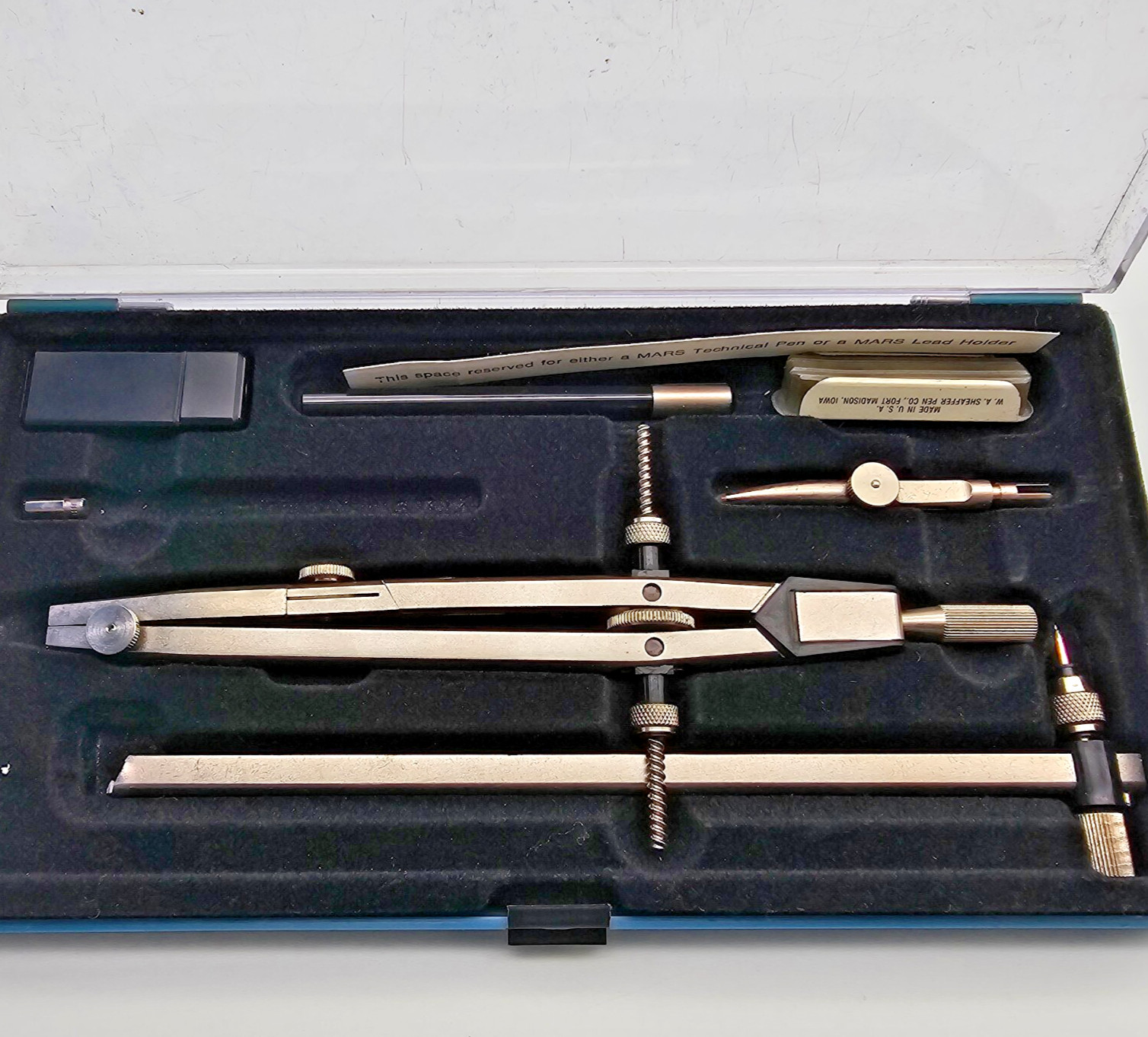 VTG Staedtler Mars Masterbow Drafting Set Made in Germany Set 553 01 A6 - READ
