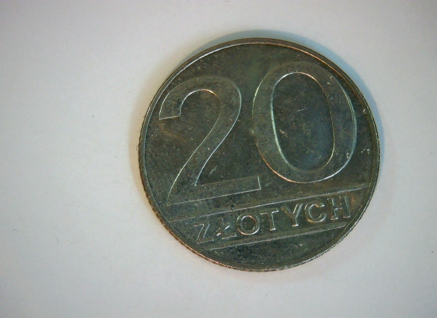 Poland 1989 20 Zlotych Coin