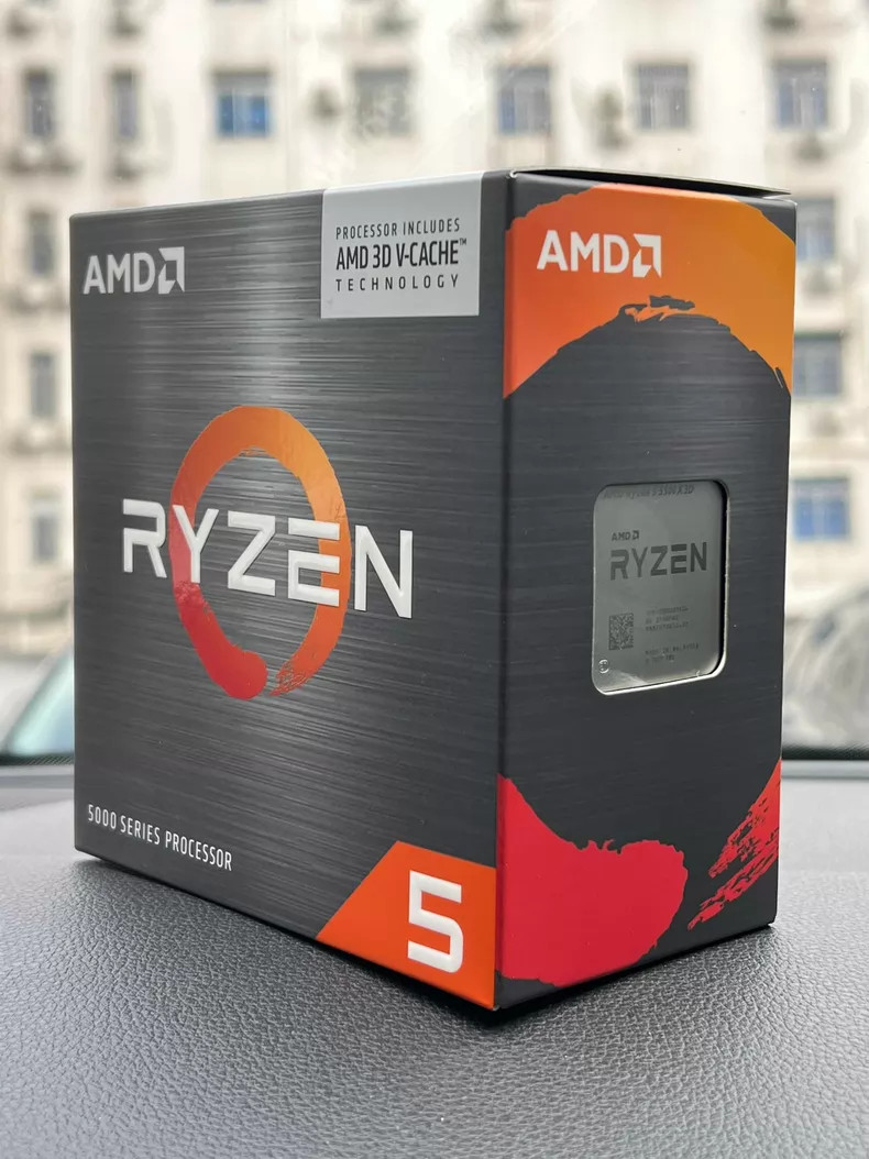 New AMD Ryzen 5 5500X3D 99MB Cache AM4 Interface 6-Core 12 Thread CPU