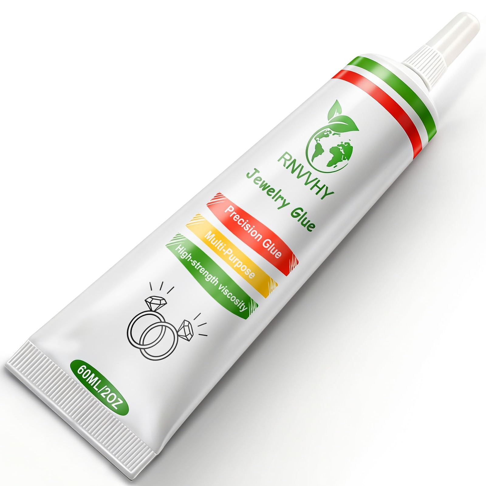 Professional Jewelry Glue, Clear Glue for Rhinestones Crafts and Bead 1 pack 