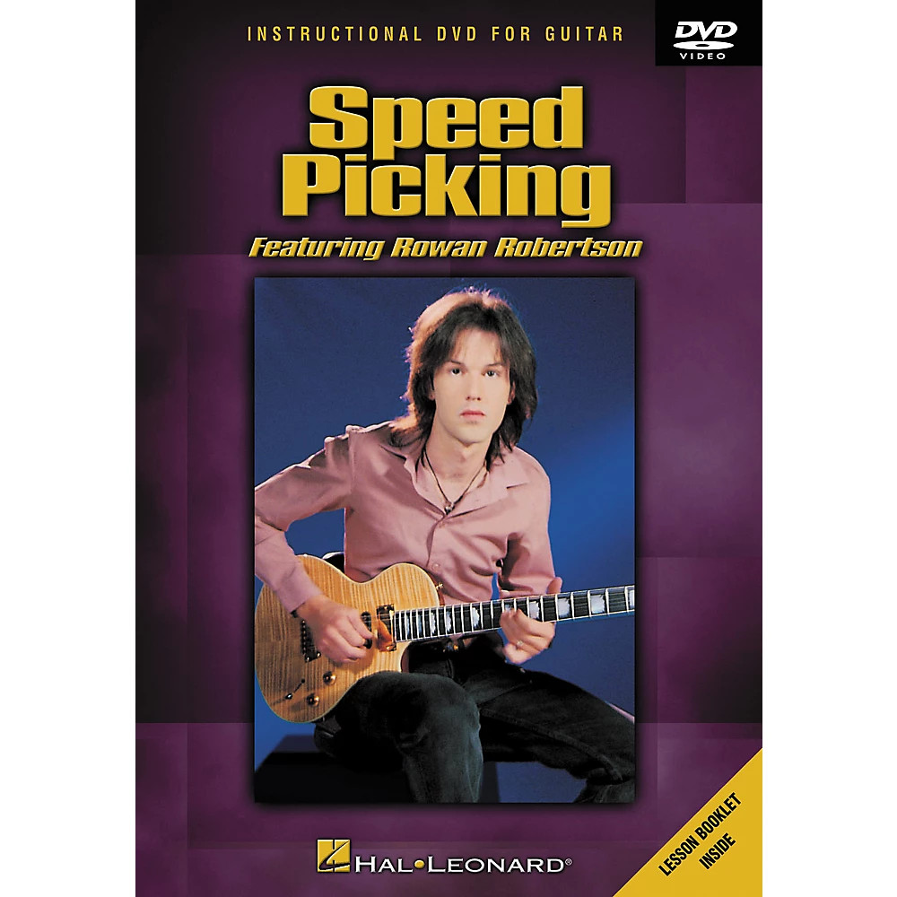 Hal Leonard Speed Picking Rowan Robertson DVD with Tab
