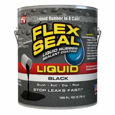 Flex Seal FSLFSBLKR01 Flex Seal Liquid 1 Gallon Repair Rubber Sealant Coating-Bl