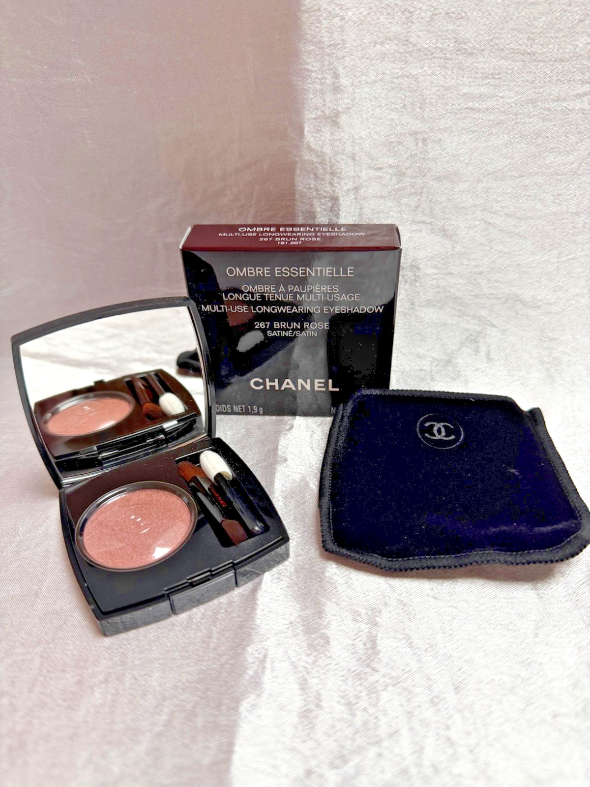CHANEL OMBRE ESSENTIELLE EYESHADOW 267 BRUN ROSE LIMITED EDITION NEW IN BOX