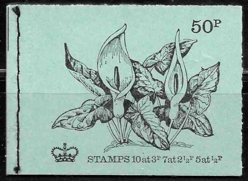 Great Britain Complete Booklet  SC (622b,26b, 26c, 27b) SG BK143 MNH