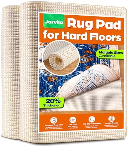 Non-Slip Rug Pad Gripper 2x8 Feet, Anti Skid Mat for 2' x 8' (Rectangular)
