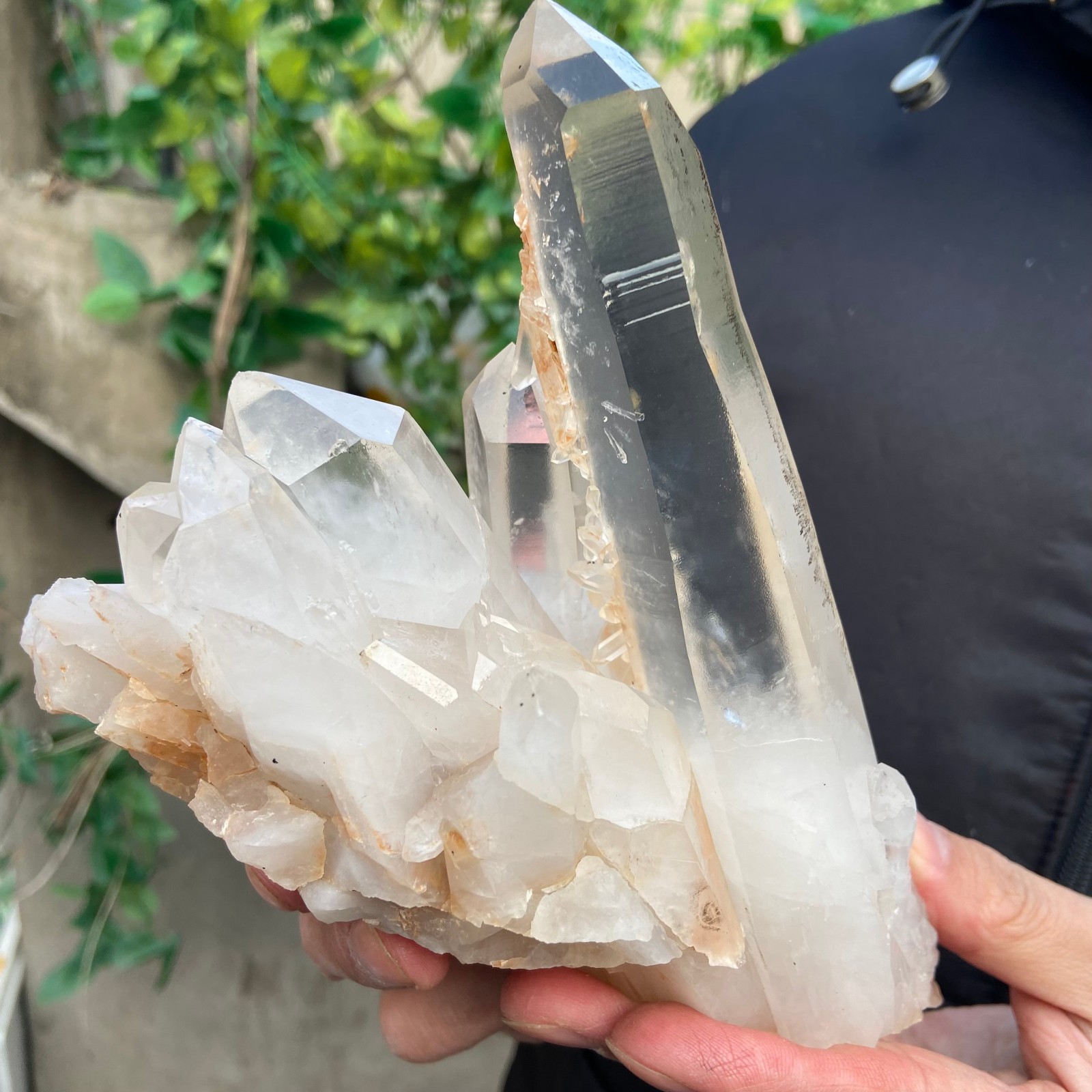 3lb Natural Clear White Quartz Crystal Cluster Rough Healing Specimen