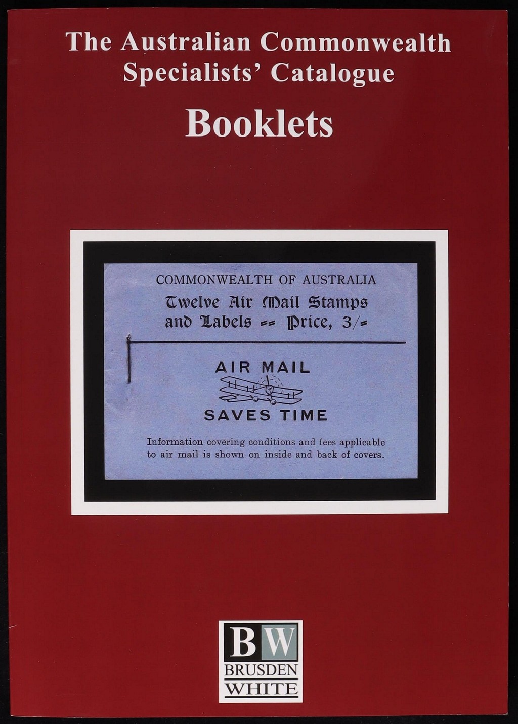 AUSTRALIAN COMMONWEALTH SPECIALISTS' CATALOGUE - Booklets Current 2020 Edition.